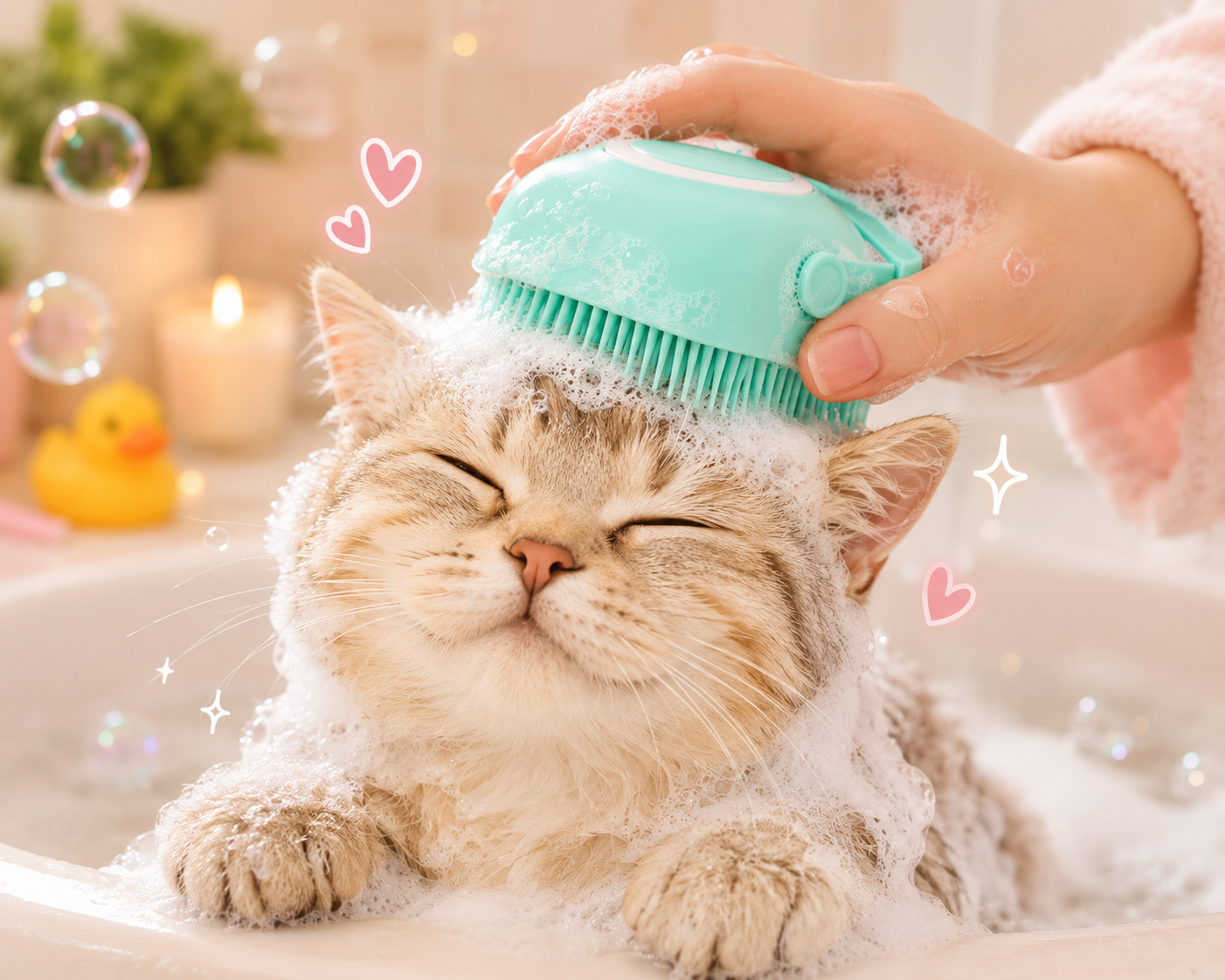 Pet Bath Brush