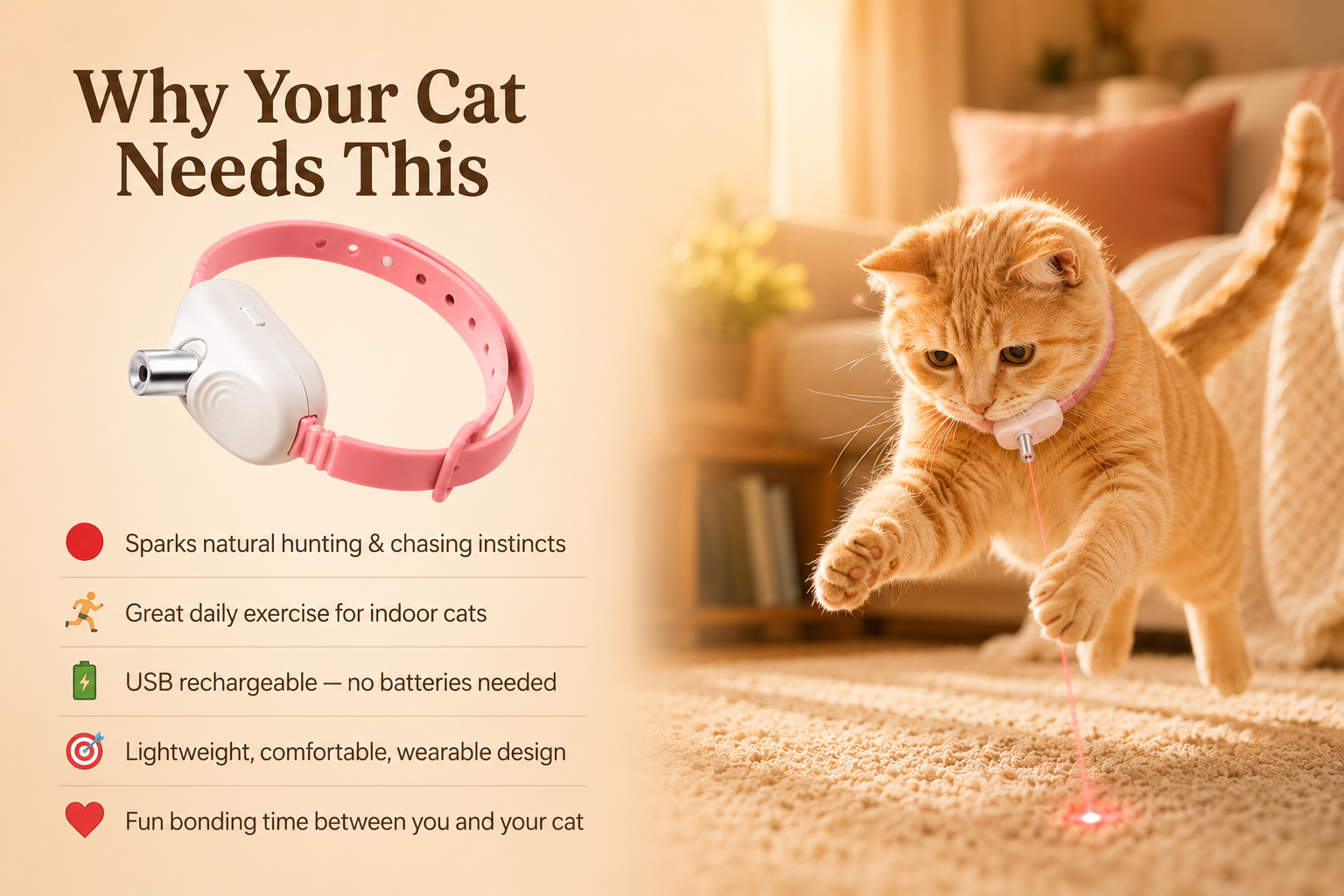 Laser Cat Collar