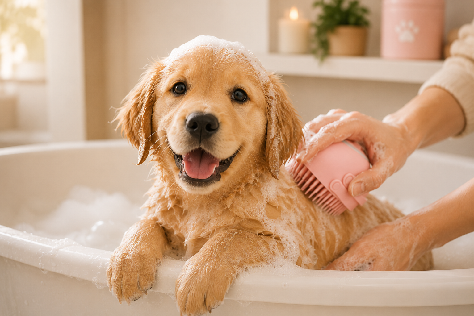 Pet Bath Brush